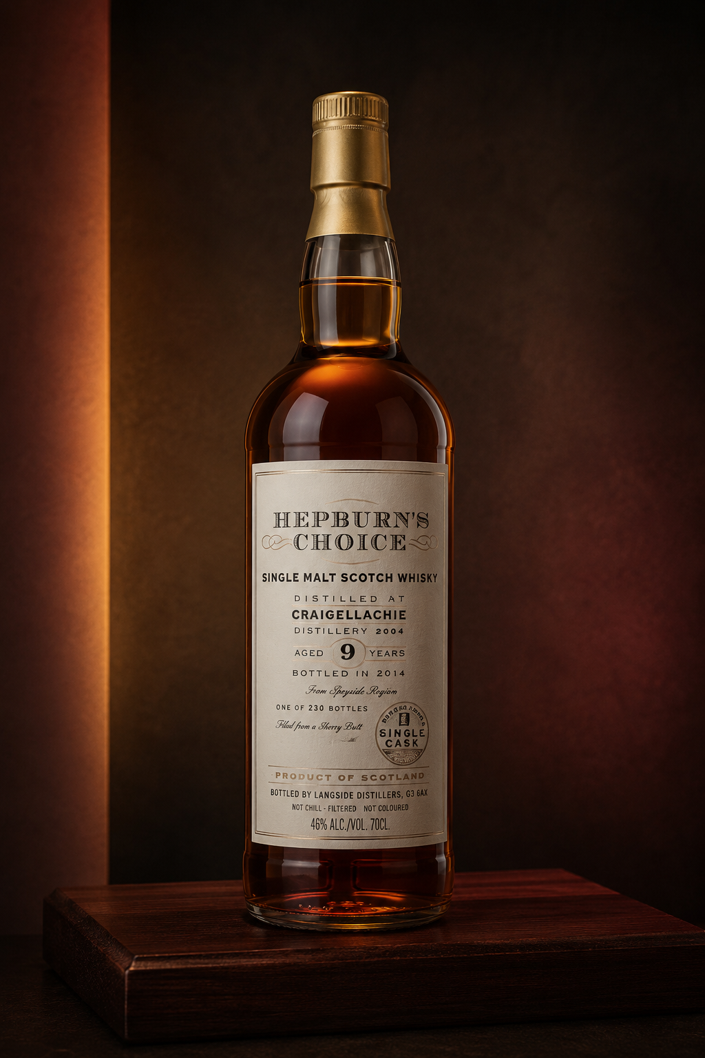 Hepburn's Choice Craigellachie 9 Jahre