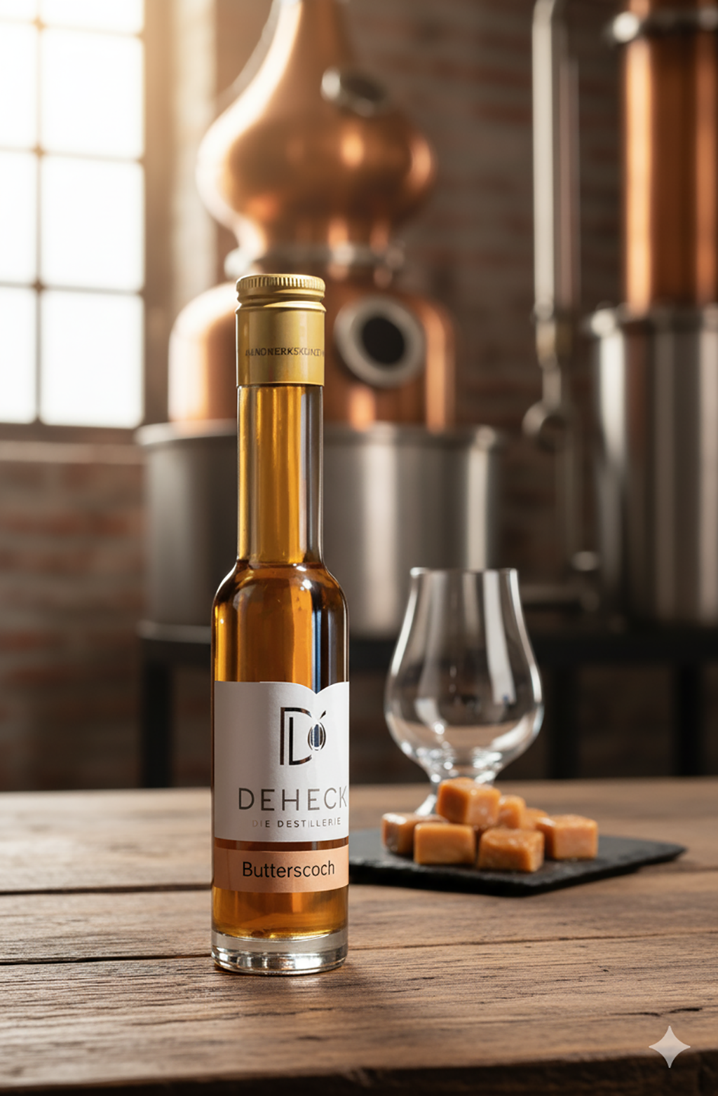 Deheck Butterscotch mit Whisky