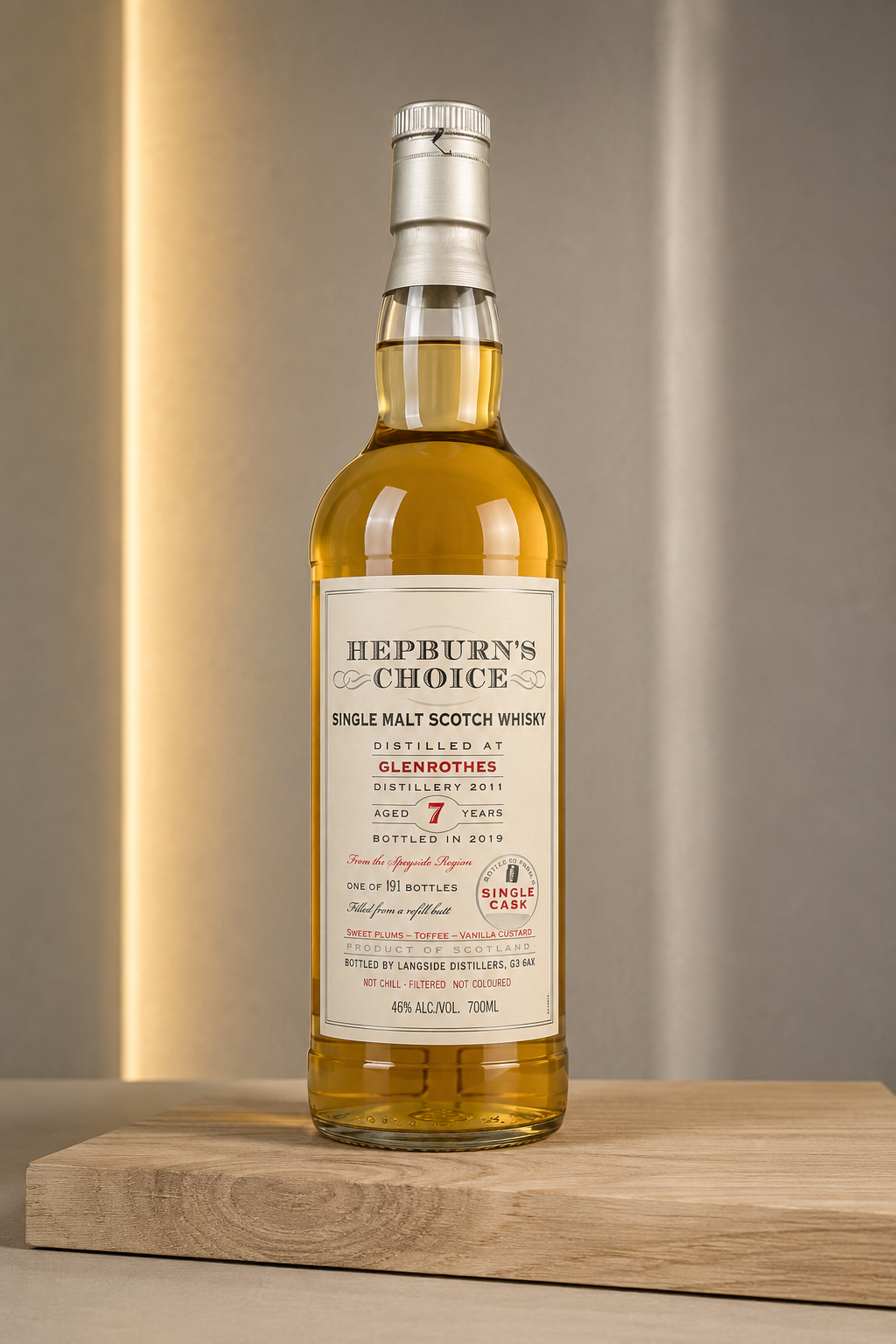 Hepburn's Choice Glenrothes 7