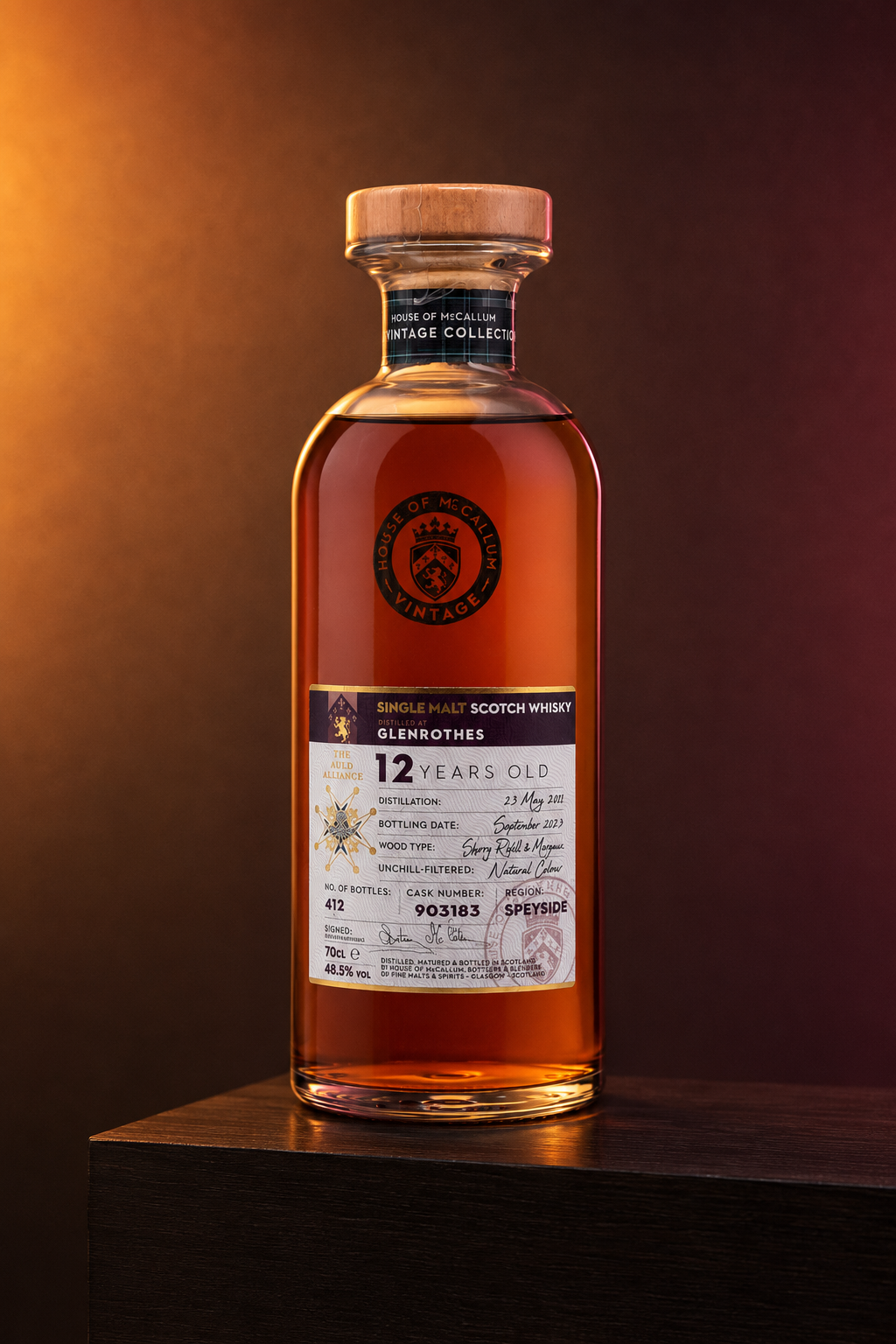 House of McCallum Glenrothes 12 Years Old